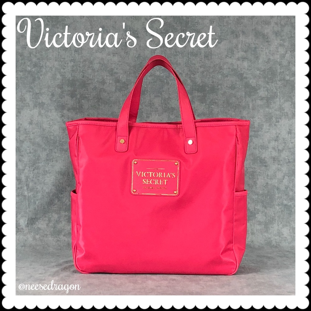 Victoria's Secret Hot Pink Tote NWOT